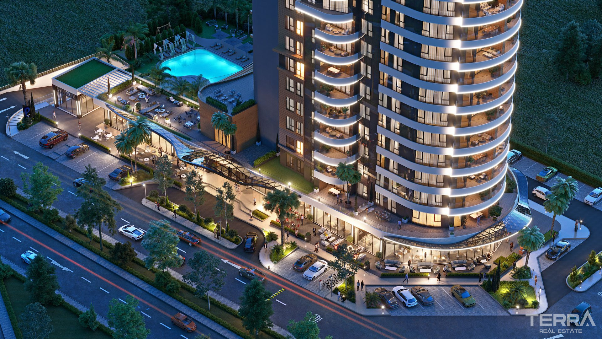 Luxury Sea View Apartments for Sale in Izmir, Konak, Turkey - 104692