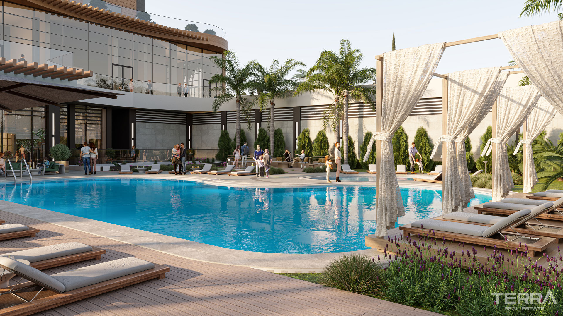 Luxury Sea View Apartments for Sale in Izmir, Konak, Turkey - 104696