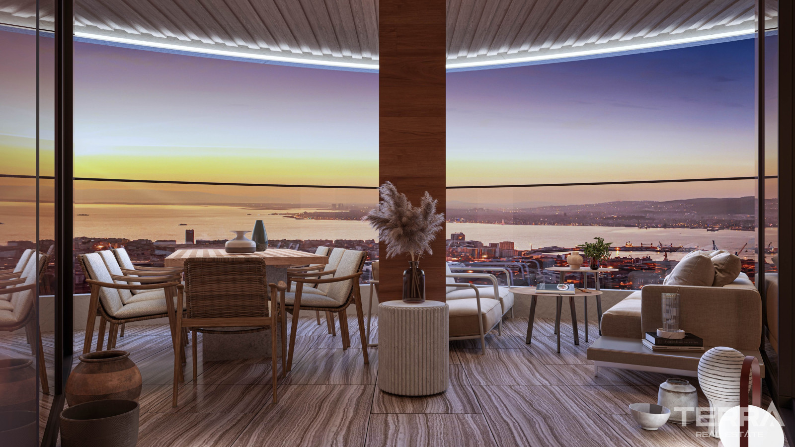 Luxury Sea View Apartments for Sale in Izmir, Konak, Turkey - 104698