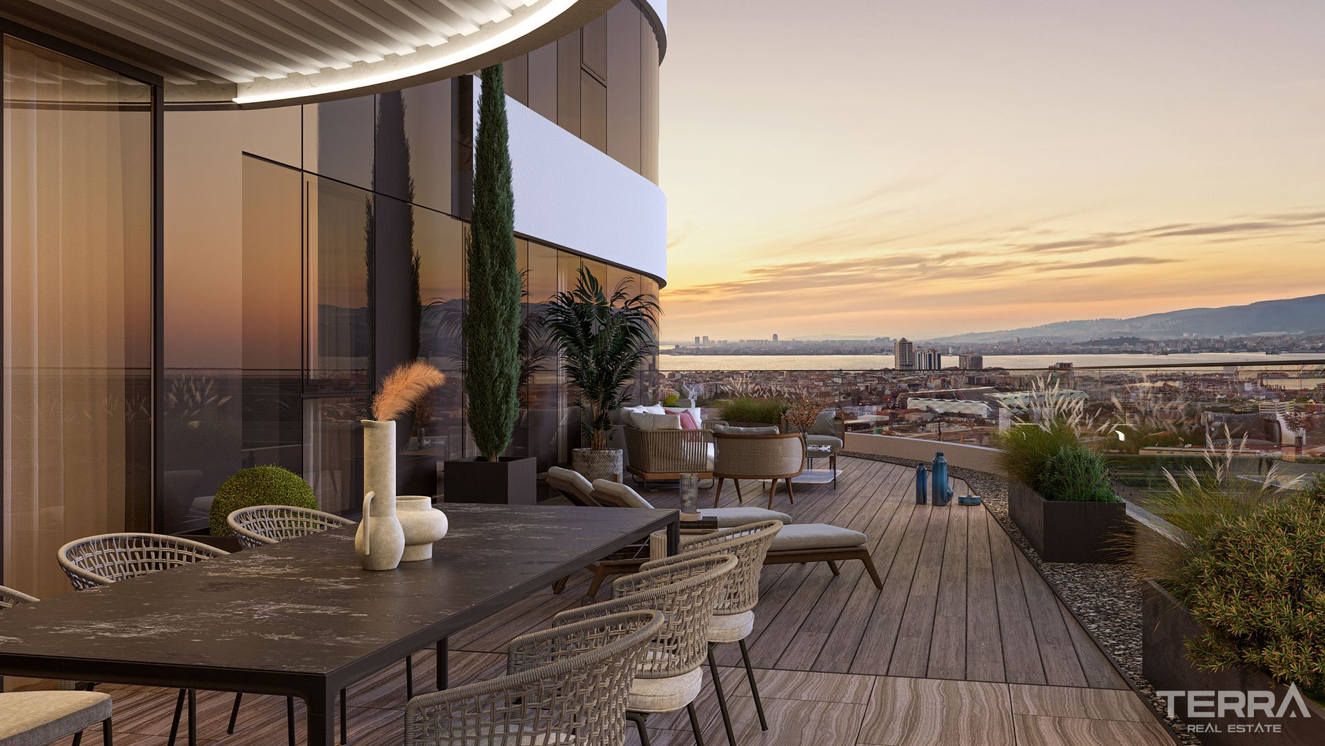 Luxury Sea View Apartments for Sale in Izmir, Konak, Turkey - 104710