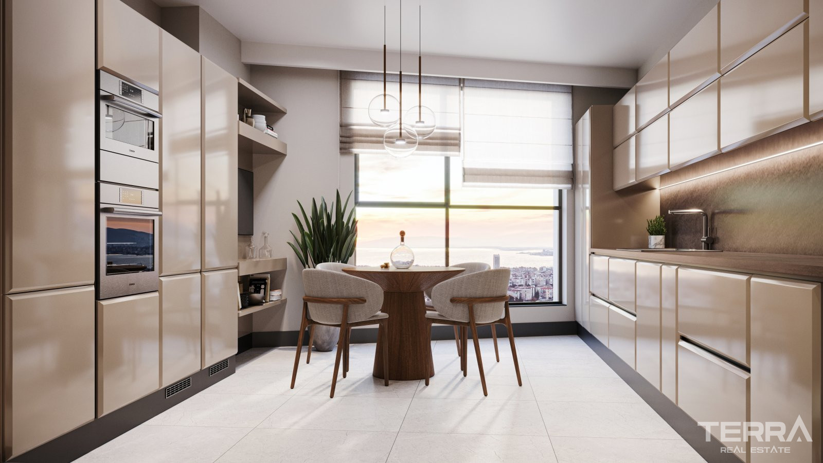 Luxury Sea View Apartments for Sale in Izmir, Konak, Turkey - 104711