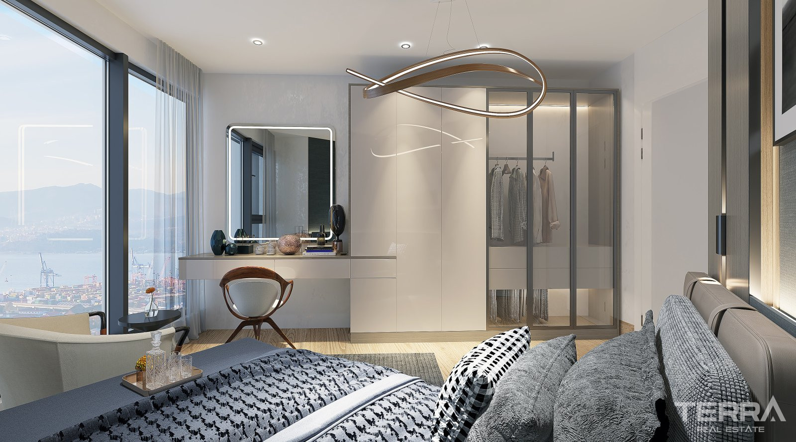 Luxury Sea View Apartments for Sale in Izmir, Konak, Turkey - 104714