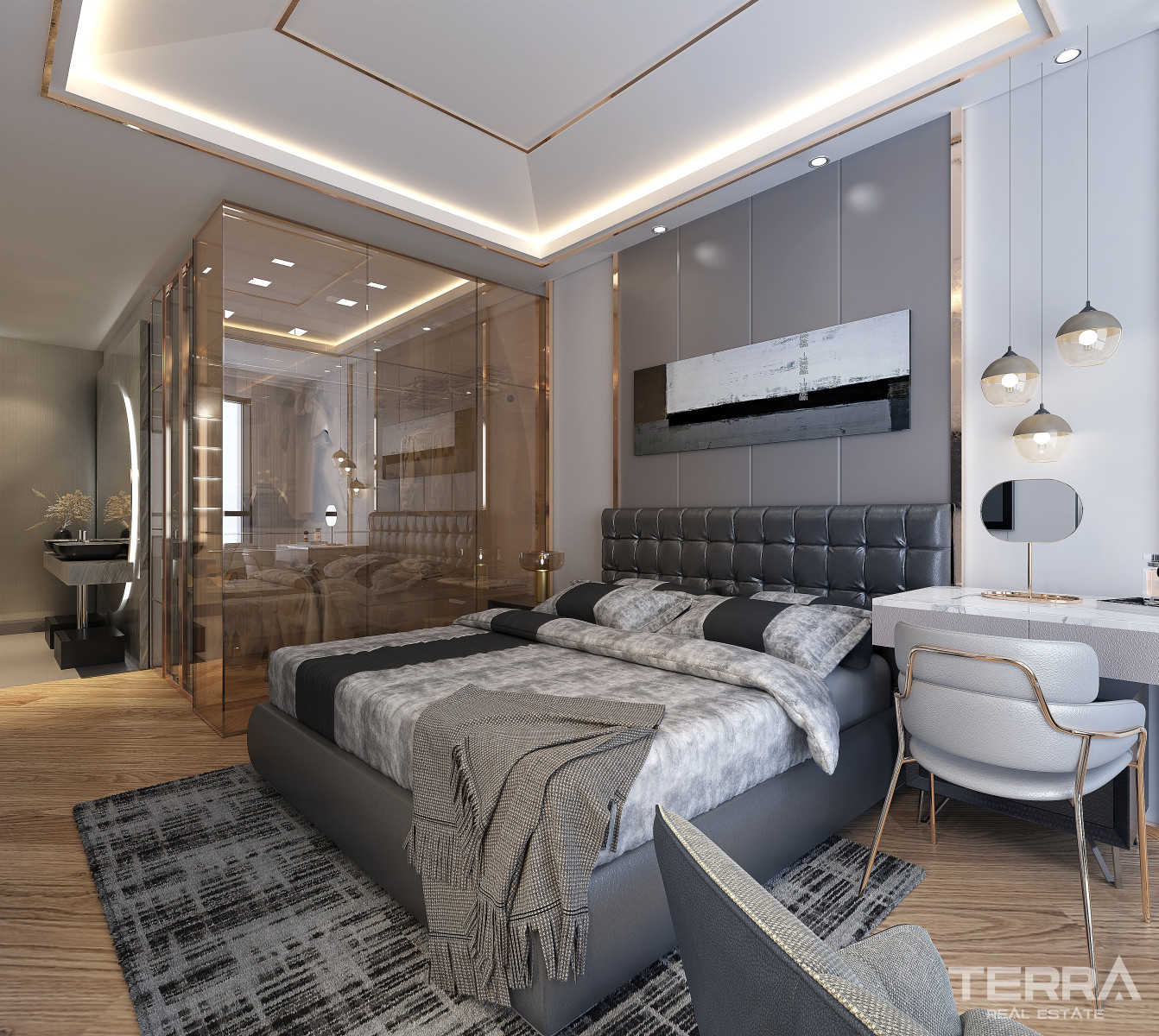 Luxury Sea View Apartments for Sale in Izmir, Konak, Turkey - 104715