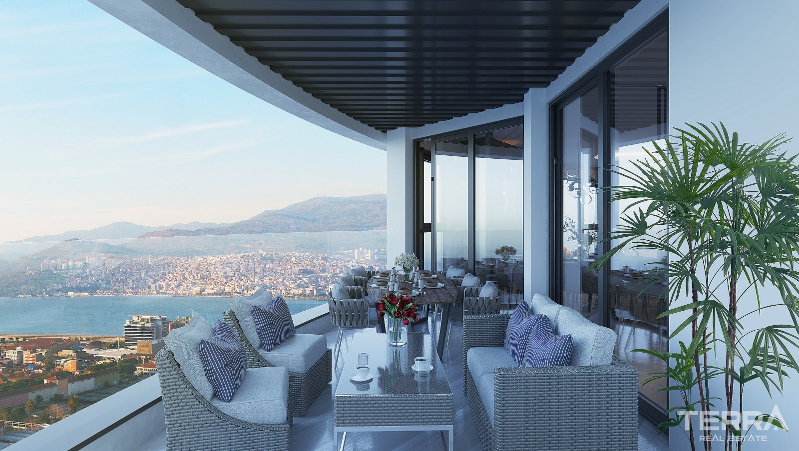 Luxury Sea View Apartments for Sale in Izmir, Konak, Turkey - 104721