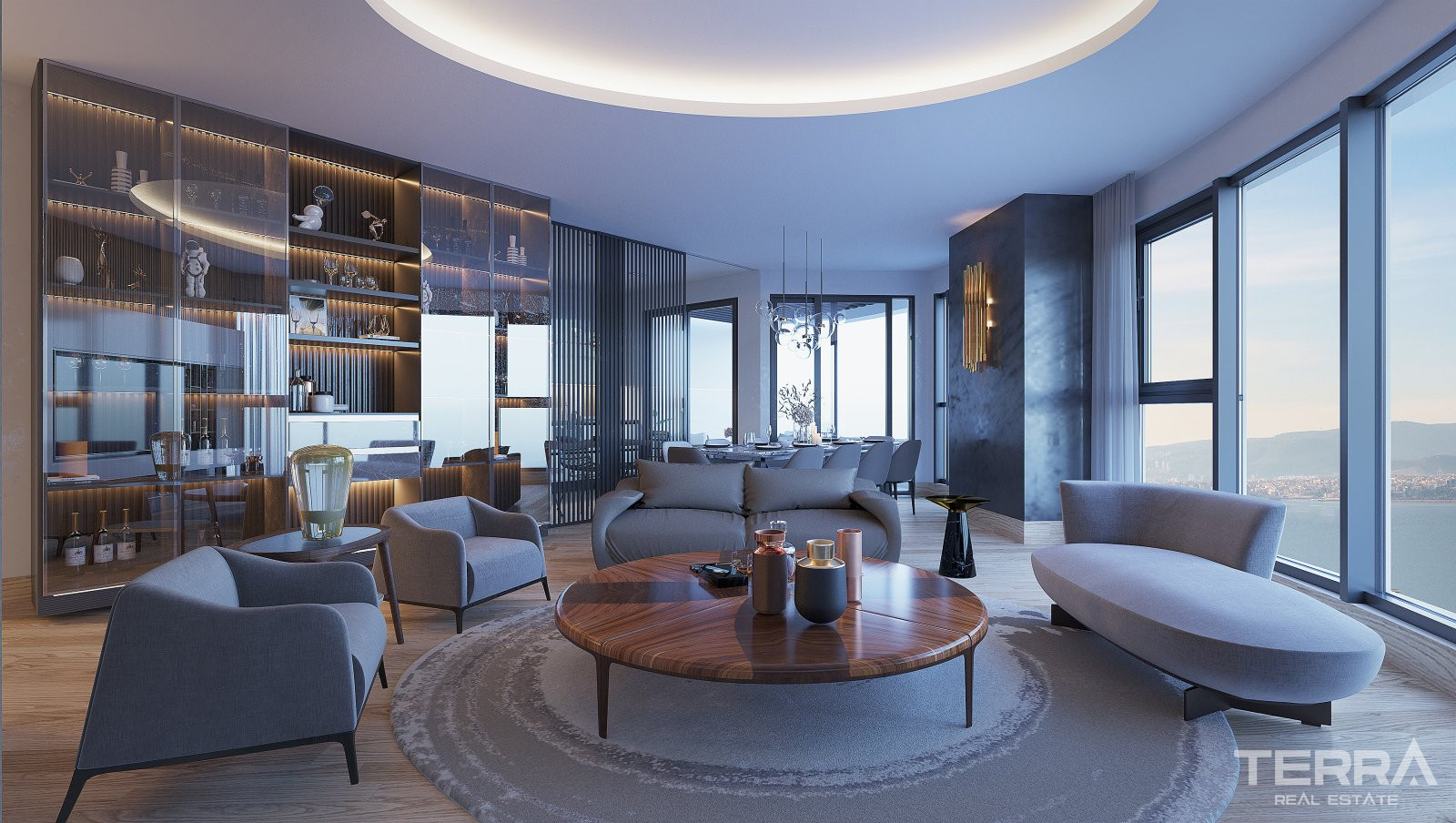 Luxury Sea View Apartments for Sale in Izmir, Konak, Turkey - 104726