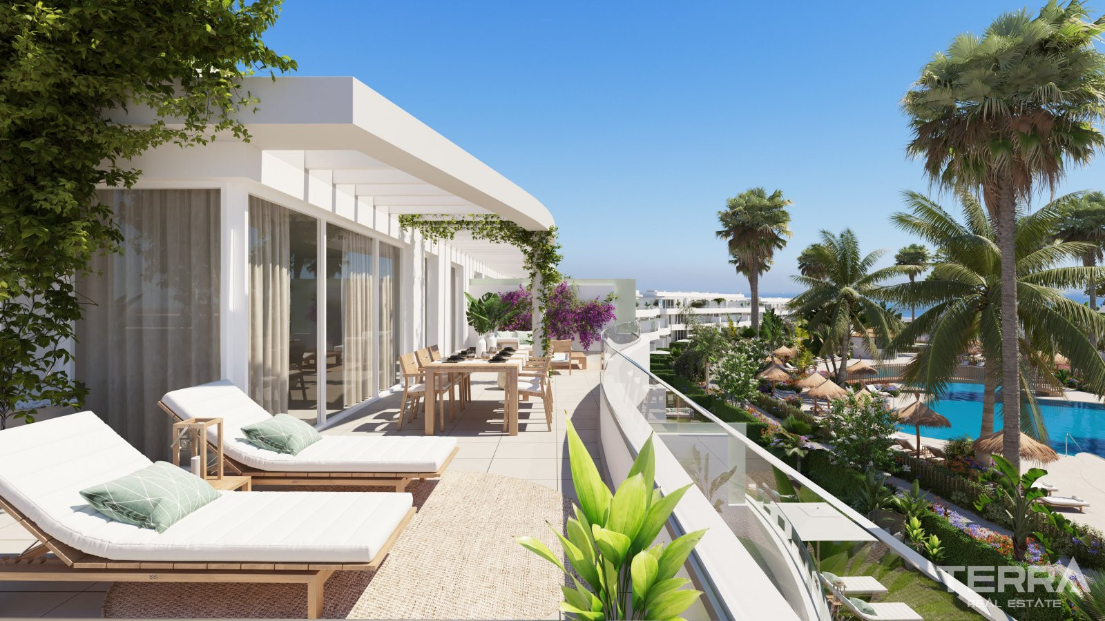 Leiligheter med havutsikt til salgs i San Roque Cadiz, Spania - 104905