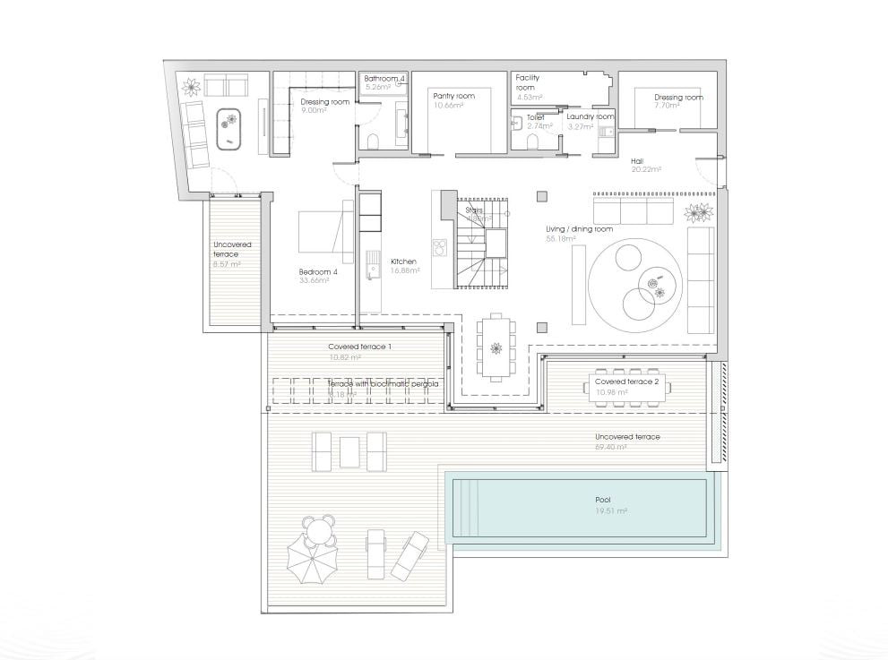 Villas avec piscine à vendre à Almuñecar, Grenade, Espagne - 105012