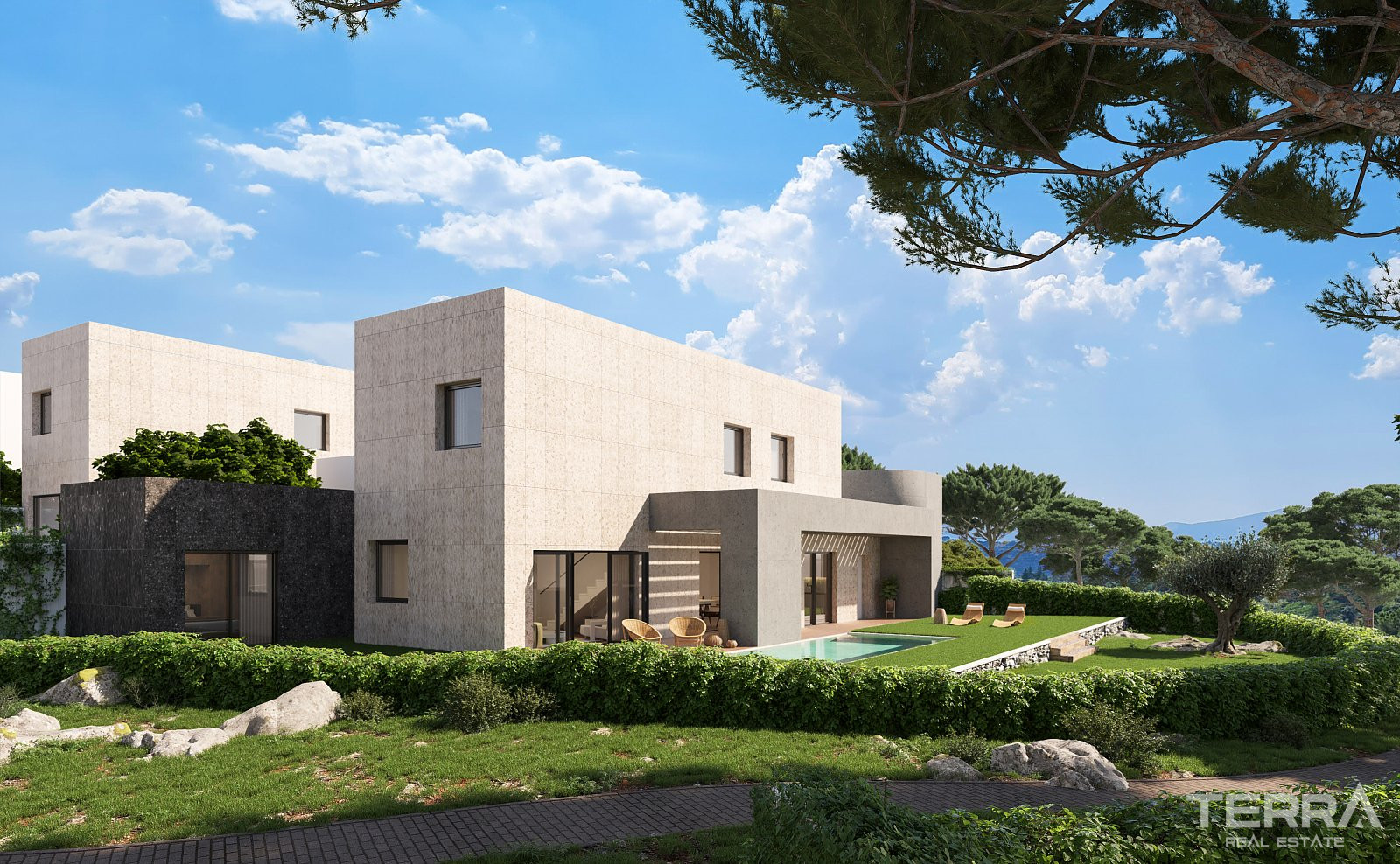 Maisons de ville modernes avec piscine à Las Marías, Madrid - 105016