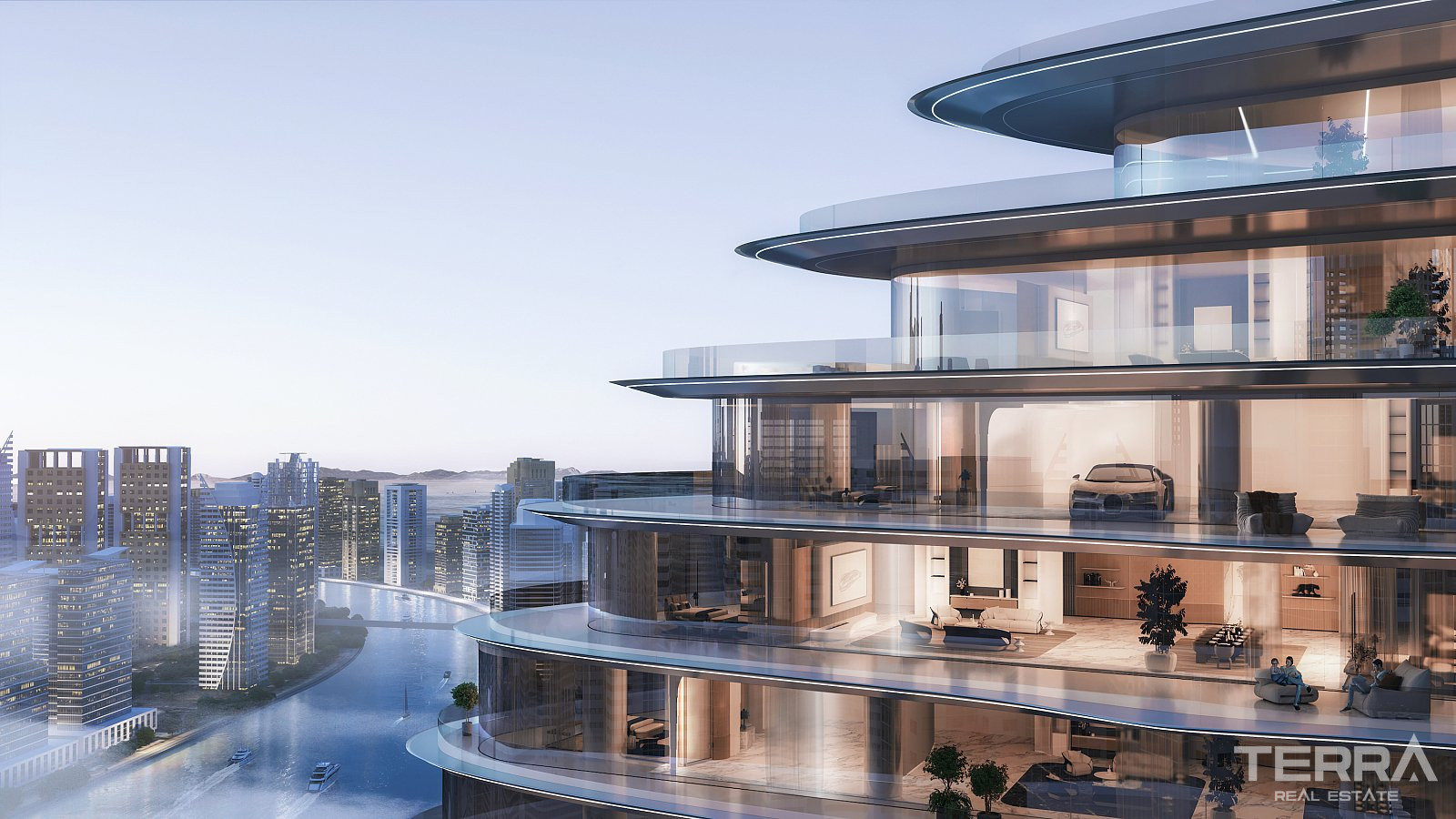 Luksuslejligheder til salg i Dubai — Bugatti Residence - 105132
