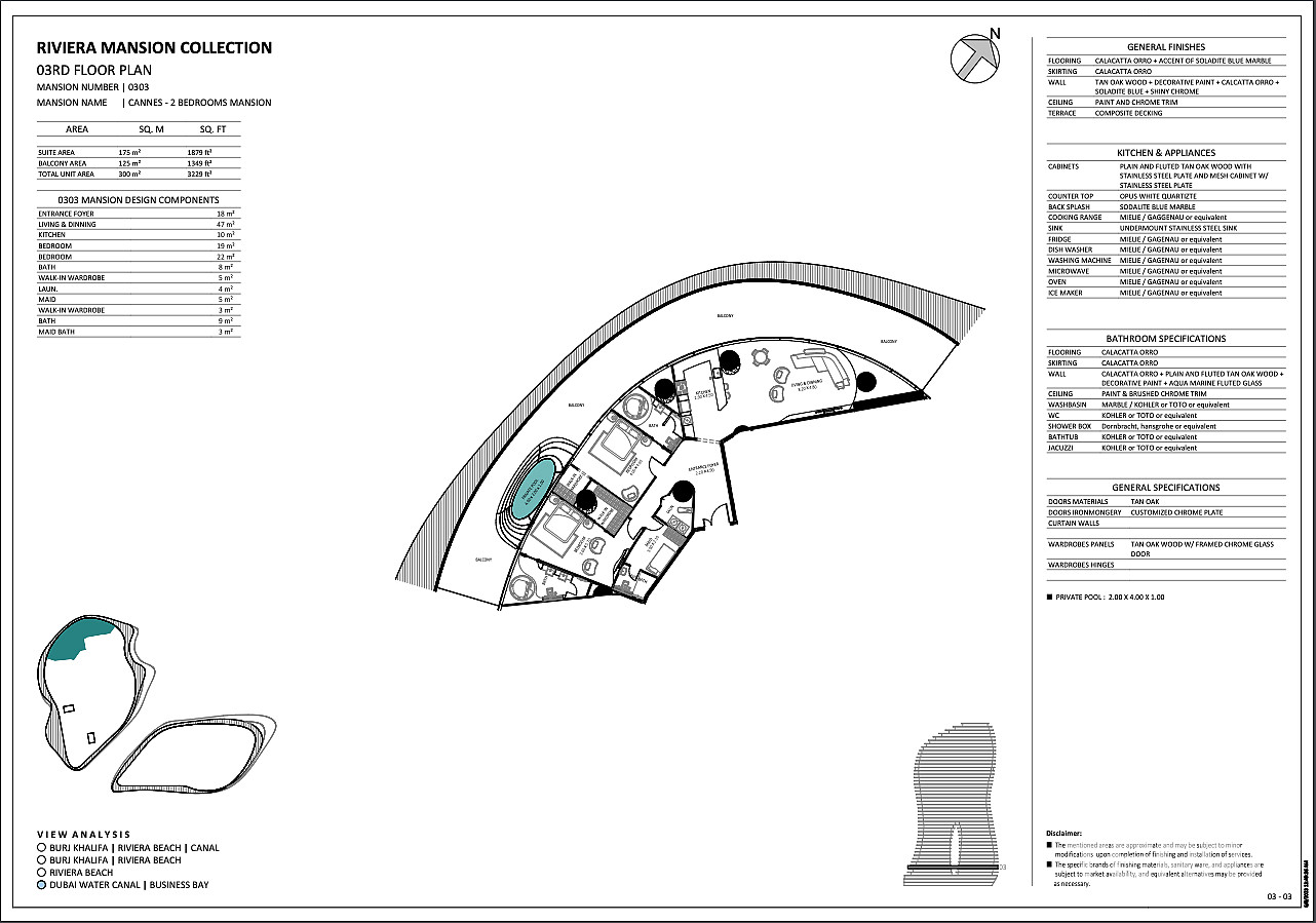 Luksuslejligheder til salg i Dubai — Bugatti Residence - 105162
