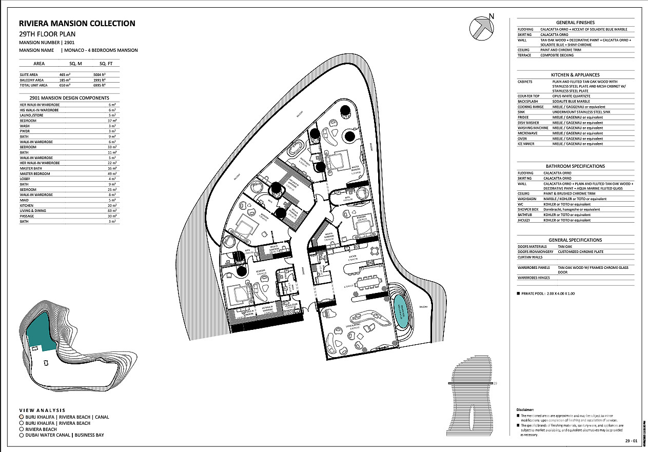 Luksuslejligheder til salg i Dubai — Bugatti Residence - 105164