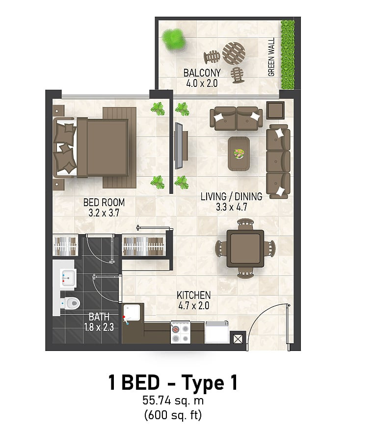 Furnished Apartments for Sale in Jumeirah Village Circle, Dubai - 105221