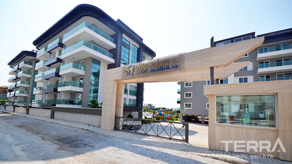 Moda Marine — Seafront Apartments for Sale in Kestel, Alanya, Turkey - 5114