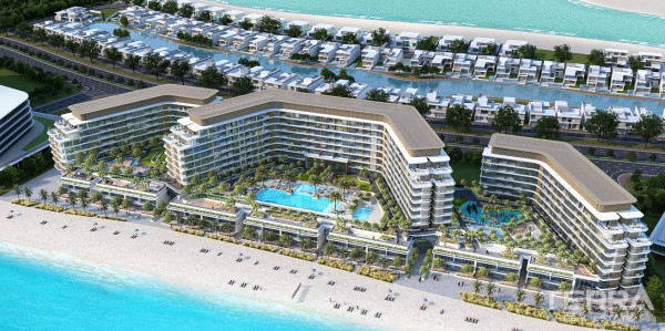 Strandnære lejligheder til salg på Siniyah Island, Umm Al-Quwain, UAE