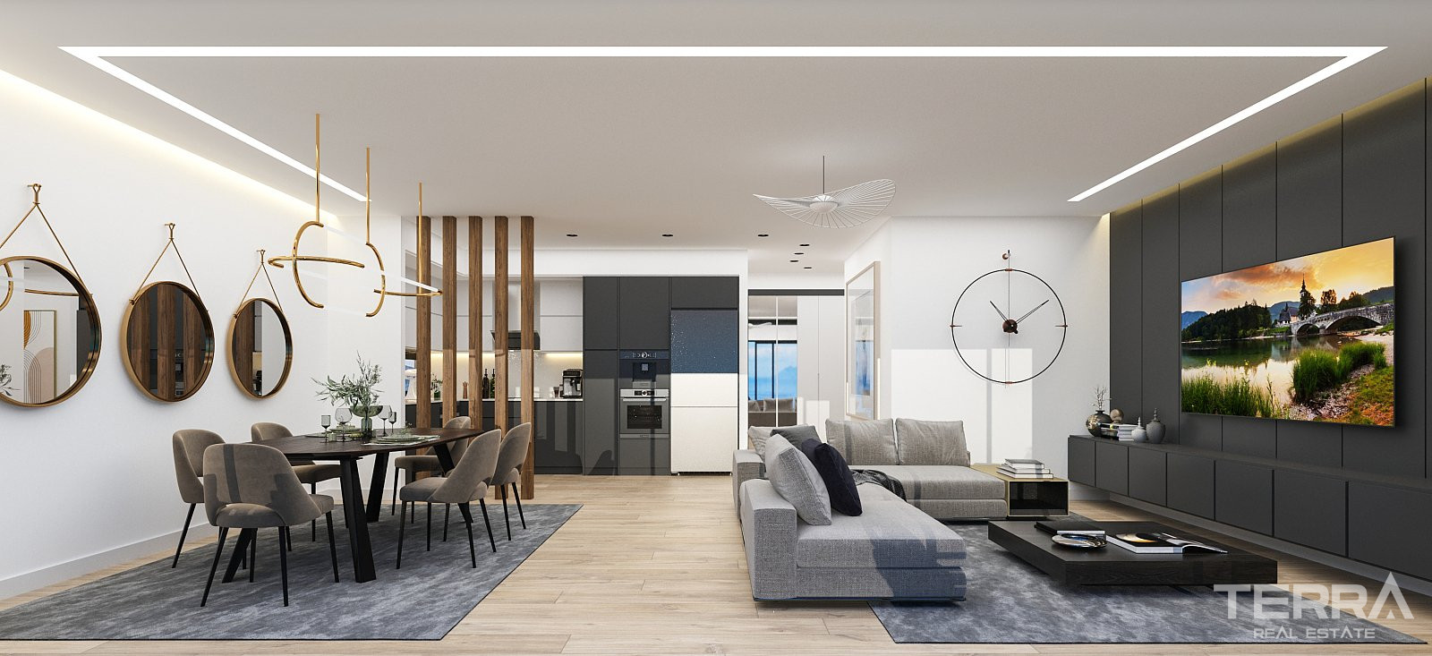 Leiligheter med havutsikt til salgs i Kuşadası, Aydın, Tyrkia - 105363