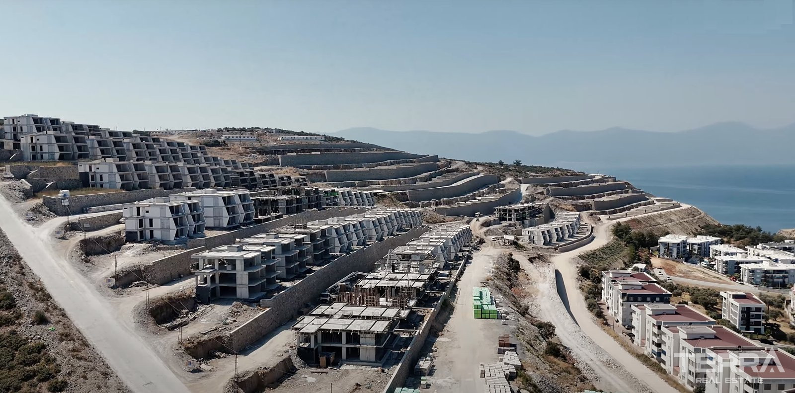 Leiligheter med havutsikt til salgs i Kuşadası, Aydın, Tyrkia - 105382