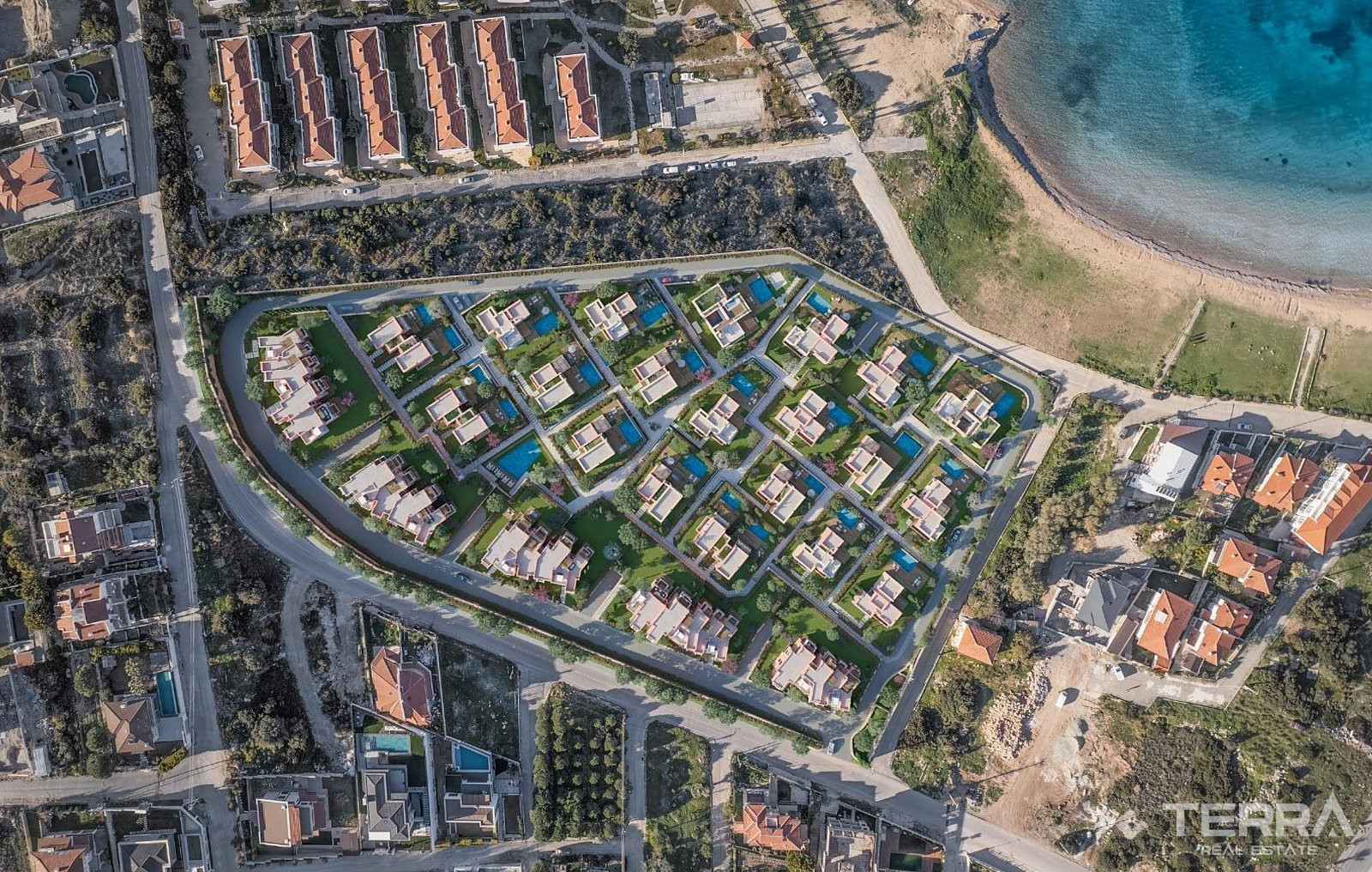 Luxury Beachfront Villas for Sale in Çeşme, Izmir, Turkey - 105406