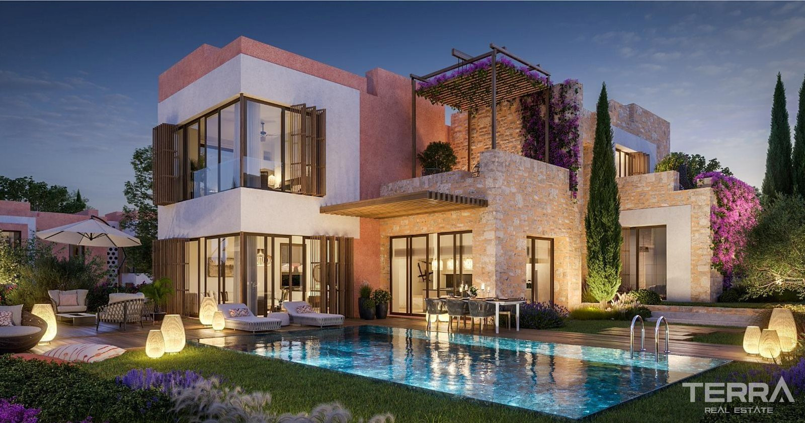 Luxury Beachfront Villas for Sale in Çeşme, Izmir, Turkey - 105409