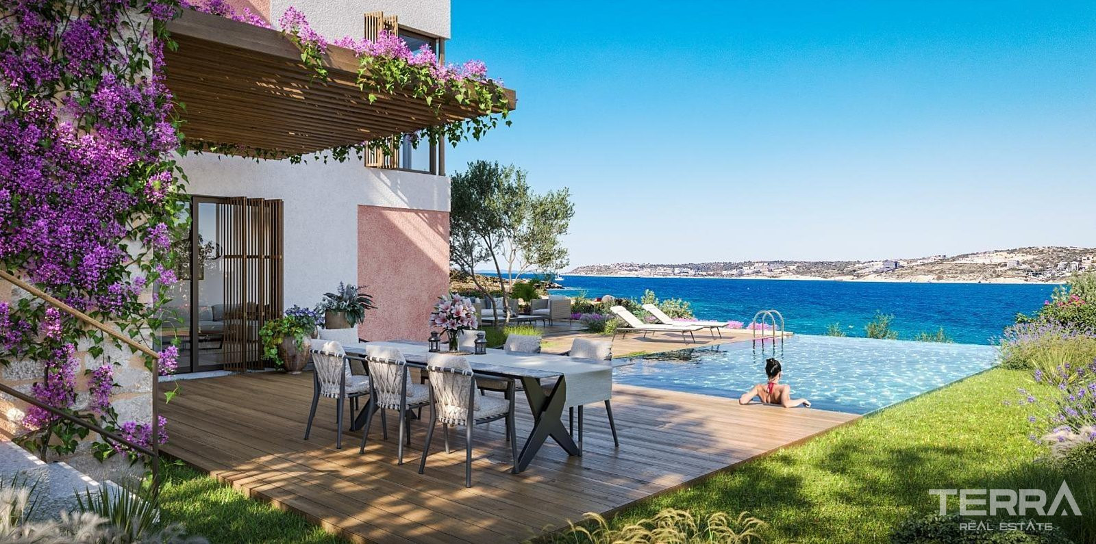 Luxury Beachfront Villas for Sale in Çeşme, Izmir, Turkey - 105412