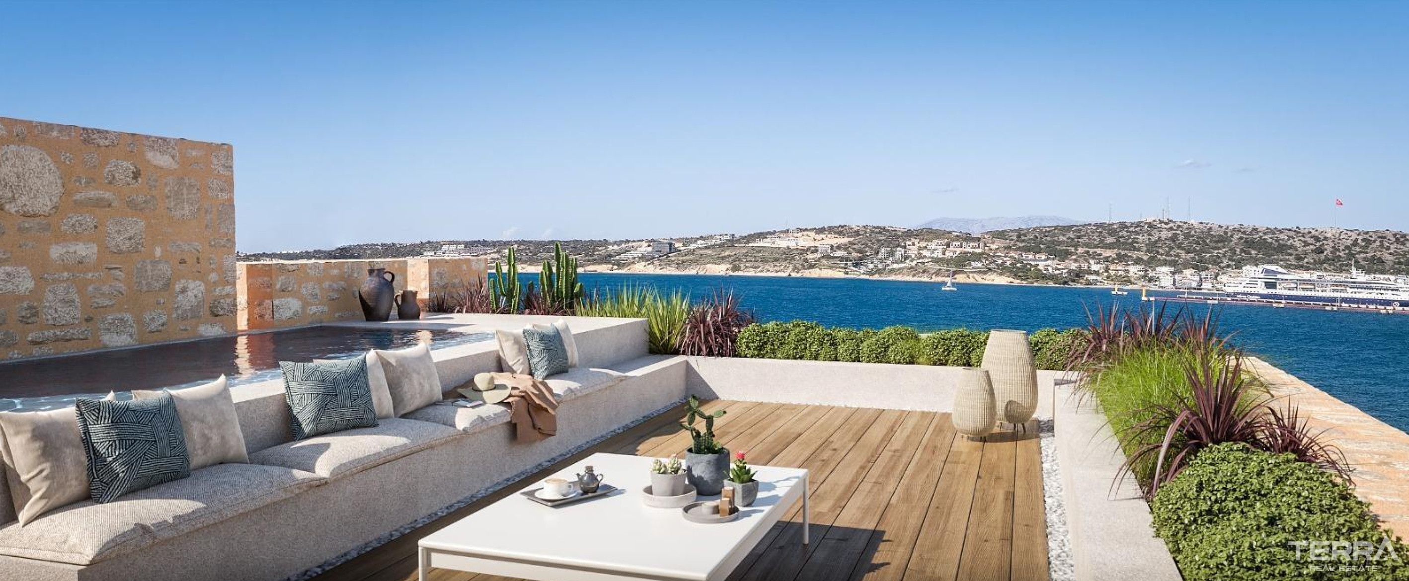Luxury Beachfront Villas for Sale in Çeşme, Izmir, Turkey - 105414