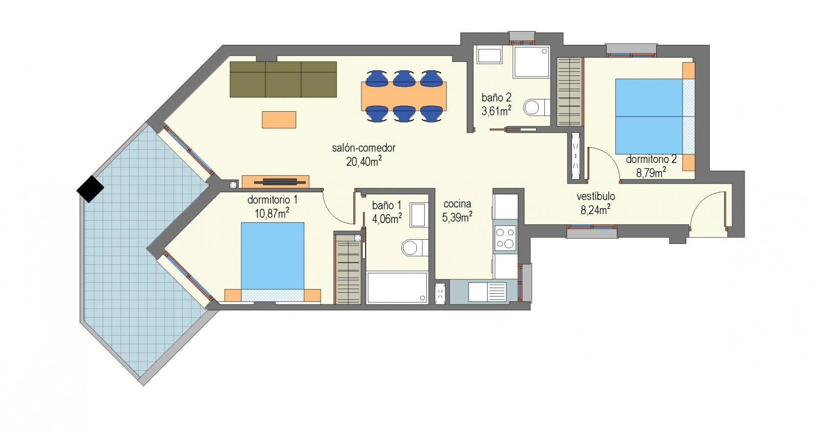 İspanya, Vélez-Málaga'da Denize 50 m Uzaklıkta Modern Daireler - 105430