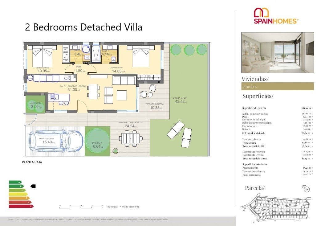 Villas for Sale in Polop, Alicante, Costa Blanca, Spain - 105537
