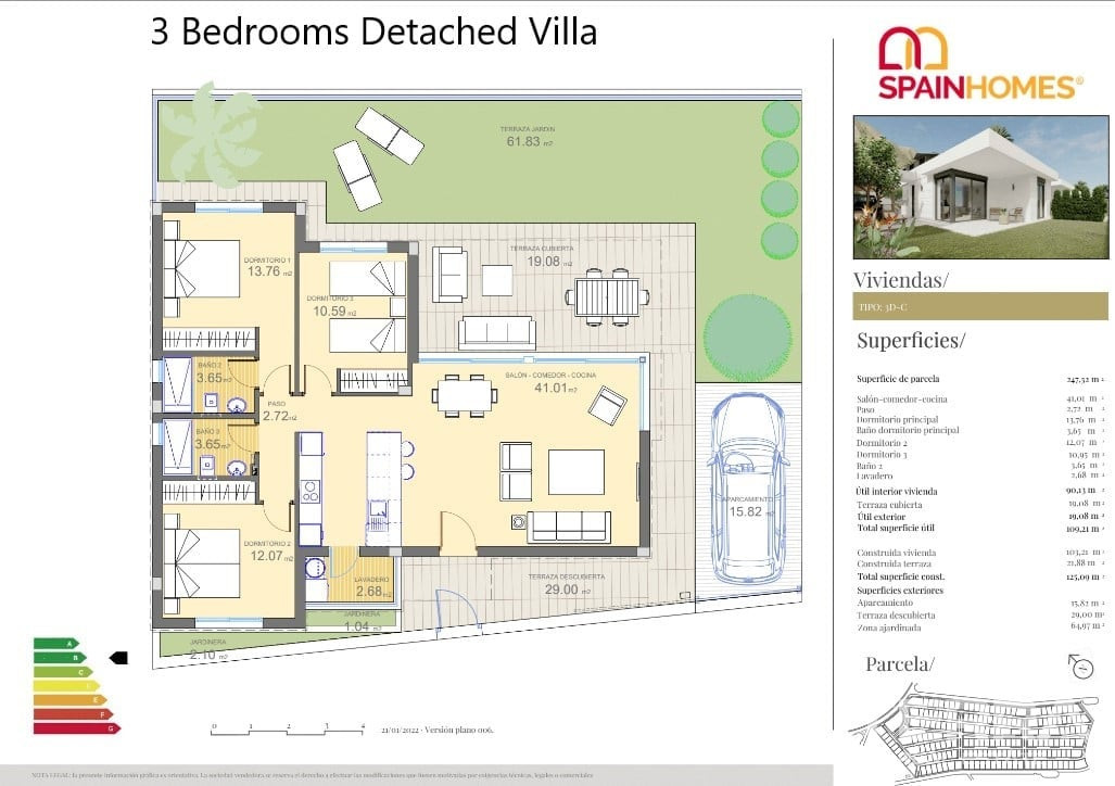 Villas for Sale in Polop, Alicante, Costa Blanca, Spain - 105539