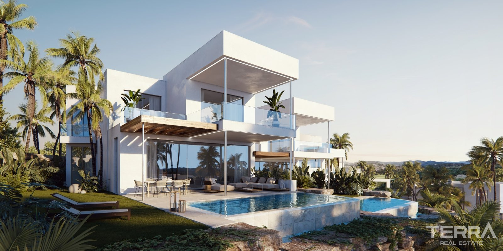 Luksusvillaer til salgs i Marbella, Málaga, Costa del Sol, Spania - 105613