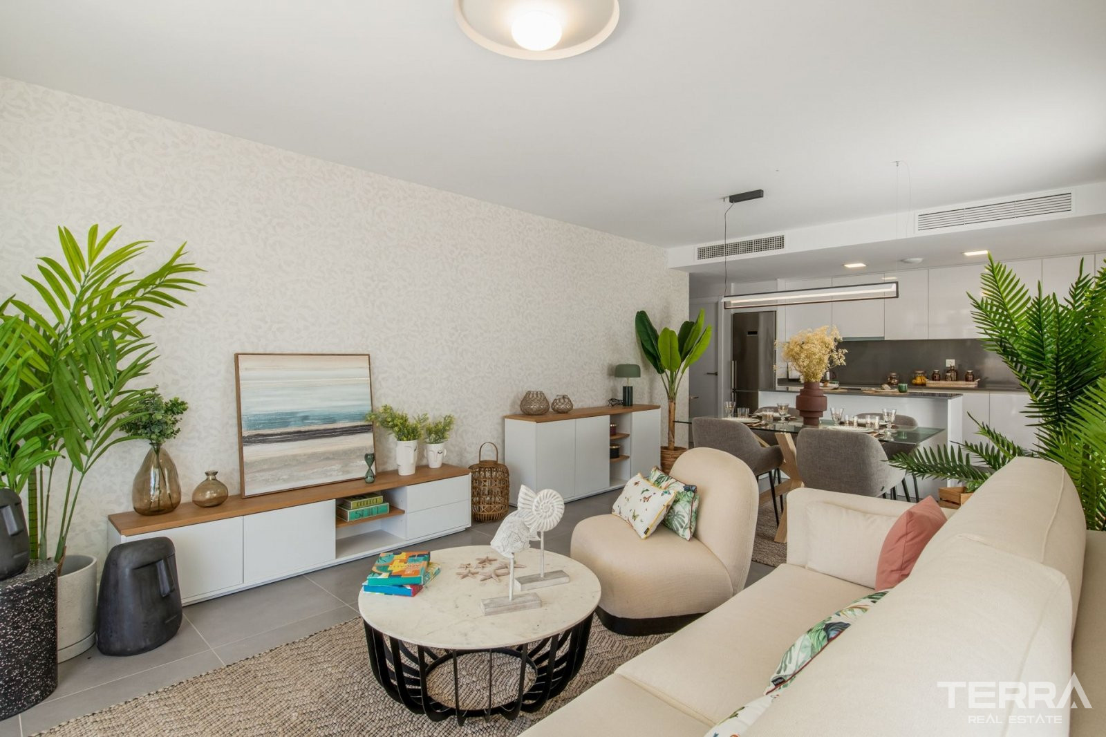 Malaga, Mijas, Costa del Sol'da Deniz Manzaralı Ferah Daireler - 105660