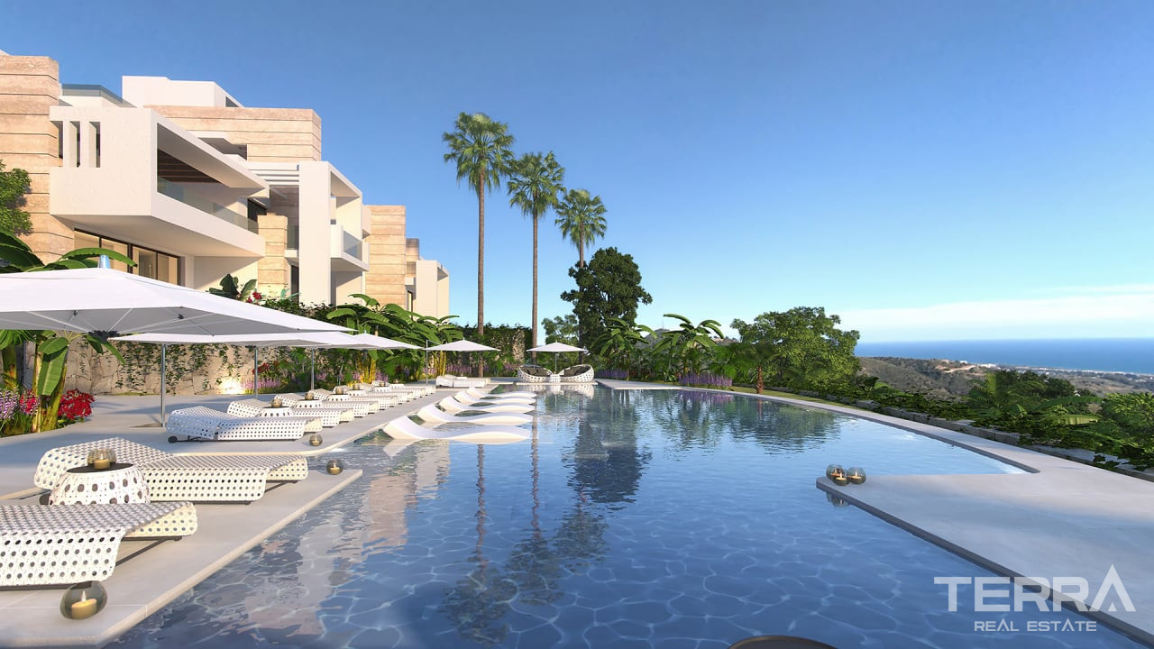 Sea View Apartments for Sale in Ojen, Marbella, Spain - 105674