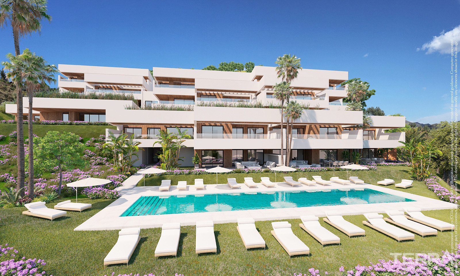 Sea View Apartments for Sale in Ojen, Marbella, Spain - 105675