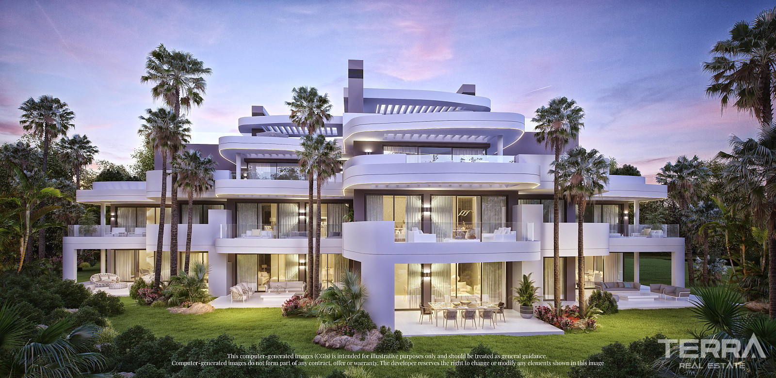 Sea View Apartments for Sale in Ojen, Marbella, Spain - 105676