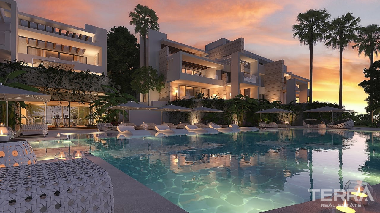 Sea View Apartments for Sale in Ojen, Marbella, Spain - 105679
