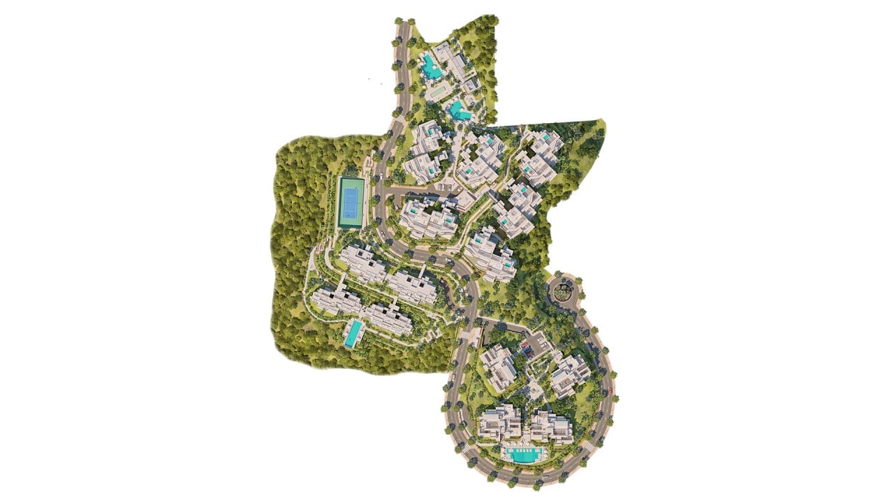 Sea View Apartments for Sale in Ojen, Marbella, Spain - 105716