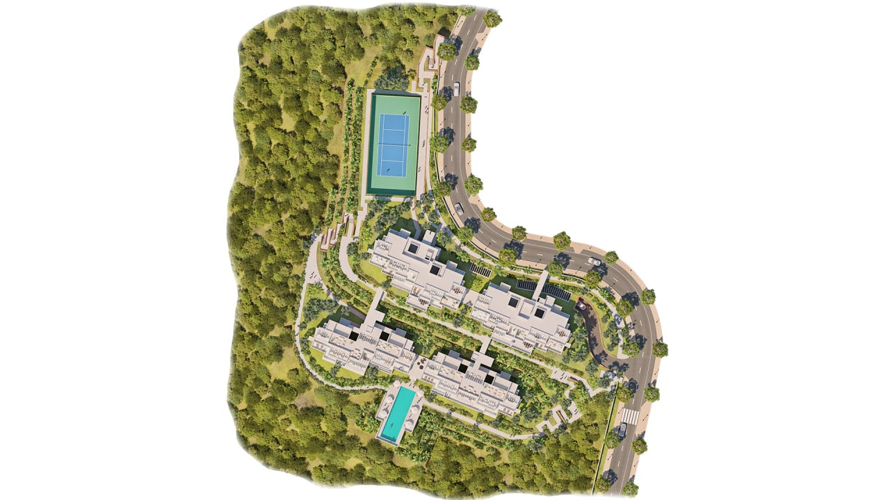 Sea View Apartments for Sale in Ojen, Marbella, Spain - 105718