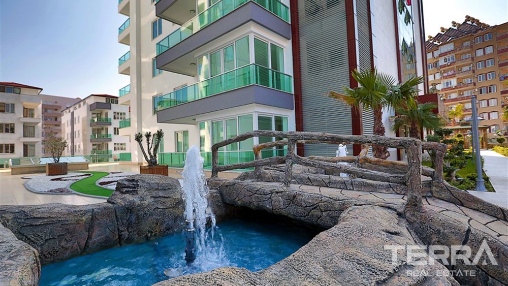 Appartements Sun Palace Garden à vendre à Tosmur, Alanya - 5207
