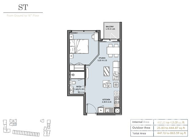 Seafront Apartments for Sale in Yas Island, Abu Dhabi, UAE - 105786