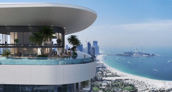 BAE, Dubai Marina'da Satılık Deniz Manzaralı Lüks Daireler
