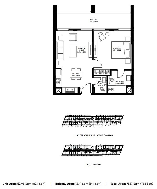 Luxury Apartments for Sale in Aljada, Sharjah, UAE - 105933