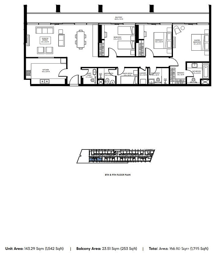Luxury Apartments for Sale in Aljada, Sharjah, UAE - 105935