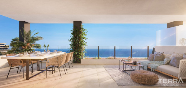 Meerblick-Wohnungen zum Verkauf in Benalmádena, Costa del Sol, Spanien