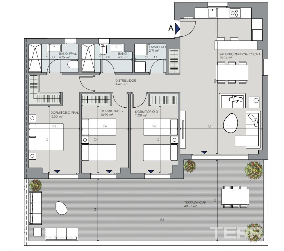 Apartamenty na sprzedaż w Benalmadenie na Costa del Sol, w Hiszpanii - 106054