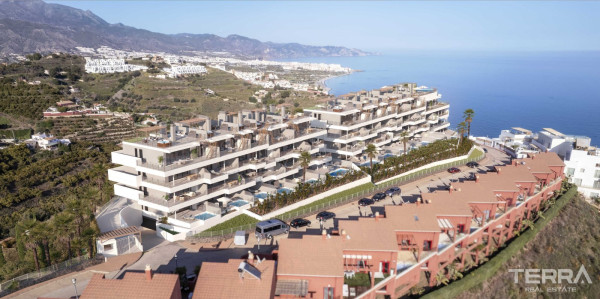 Lägenheter med havsutsikt till salu i Torrox, Costa del Sol, Spanien