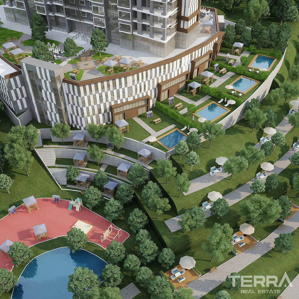 Apartments with Valley-View for Sale in Çankaya, Ankara, Turkey - 106118