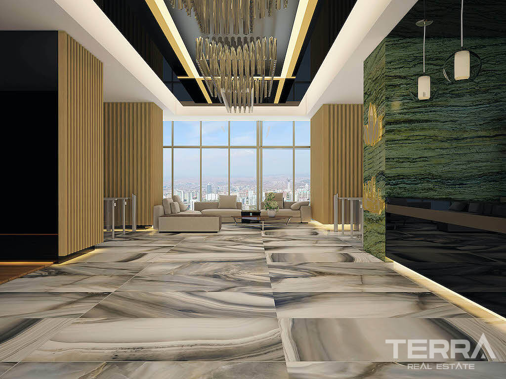 Apartments with Valley-View for Sale in Çankaya, Ankara, Turkey - 106123
