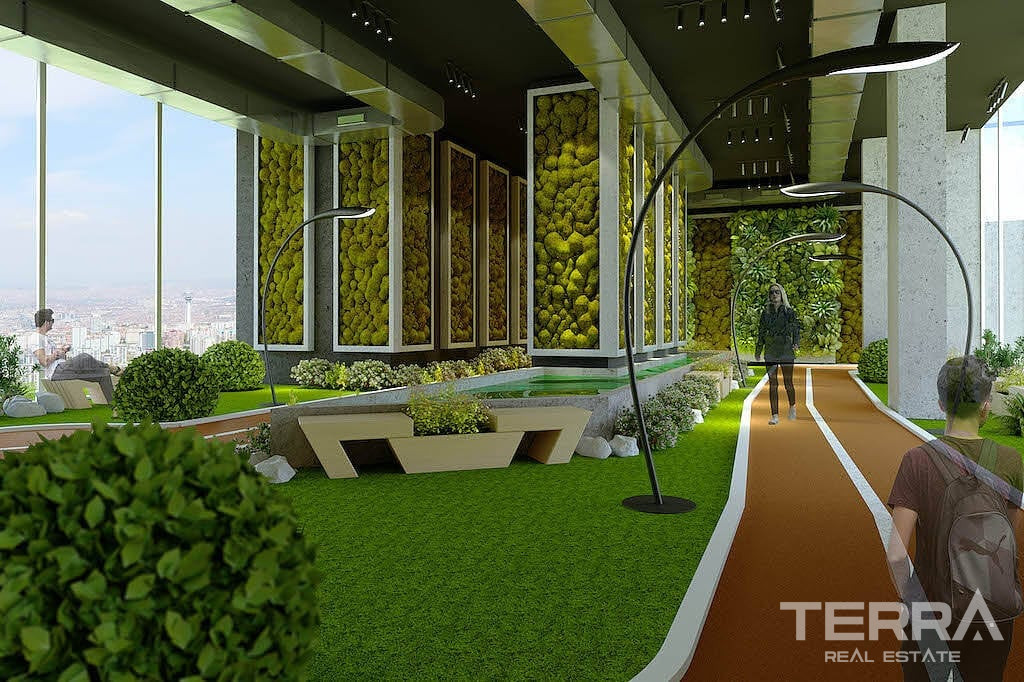 Apartments with Valley-View for Sale in Çankaya, Ankara, Turkey - 106124