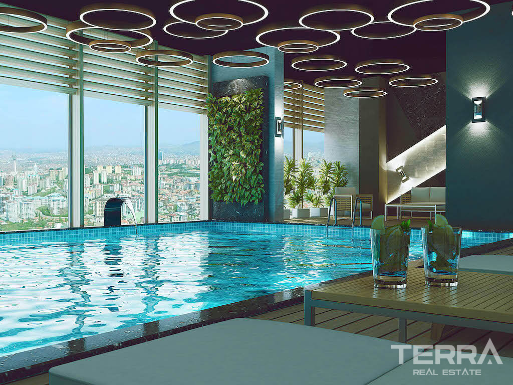 Apartments with Valley-View for Sale in Çankaya, Ankara, Turkey - 106127