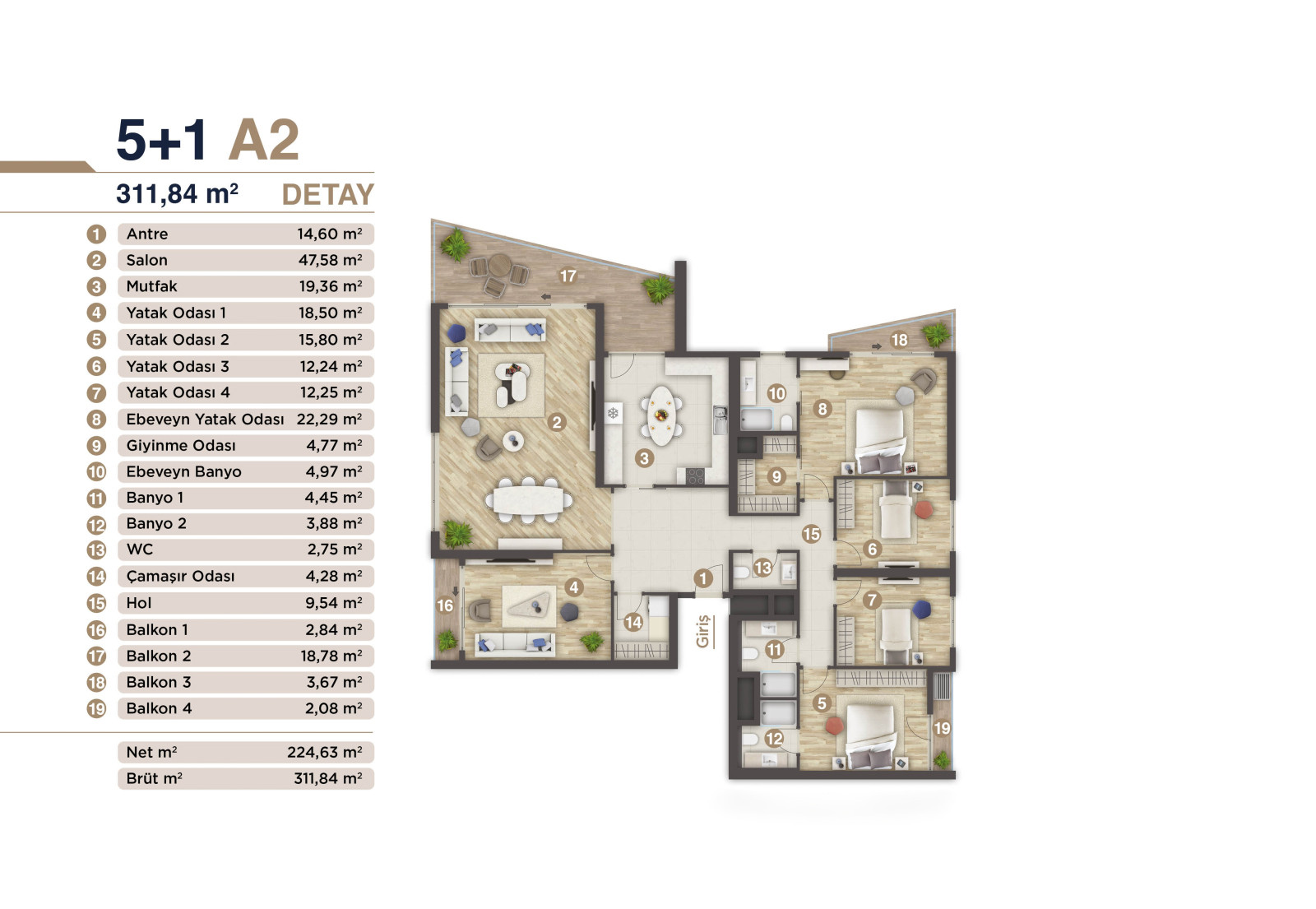 Centrally Located Apartments in Konak, Izmir, Turkey - 106391