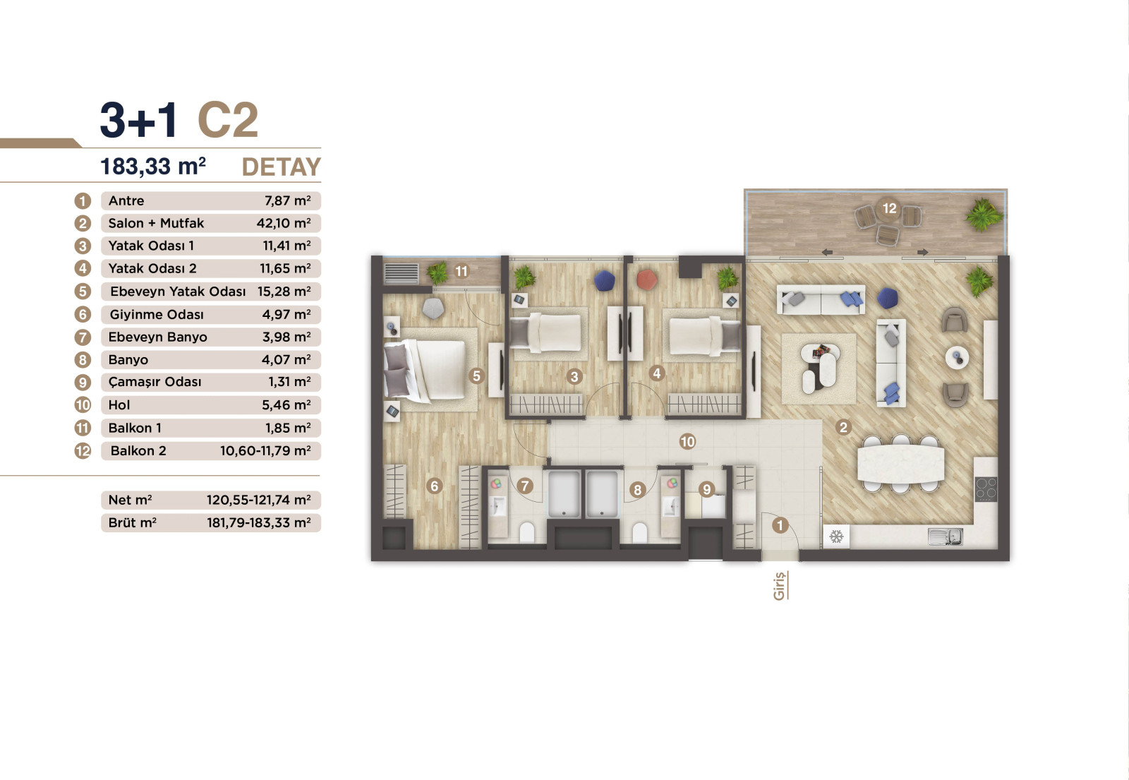 Centrally Located Apartments in Konak, Izmir, Turkey - 106396