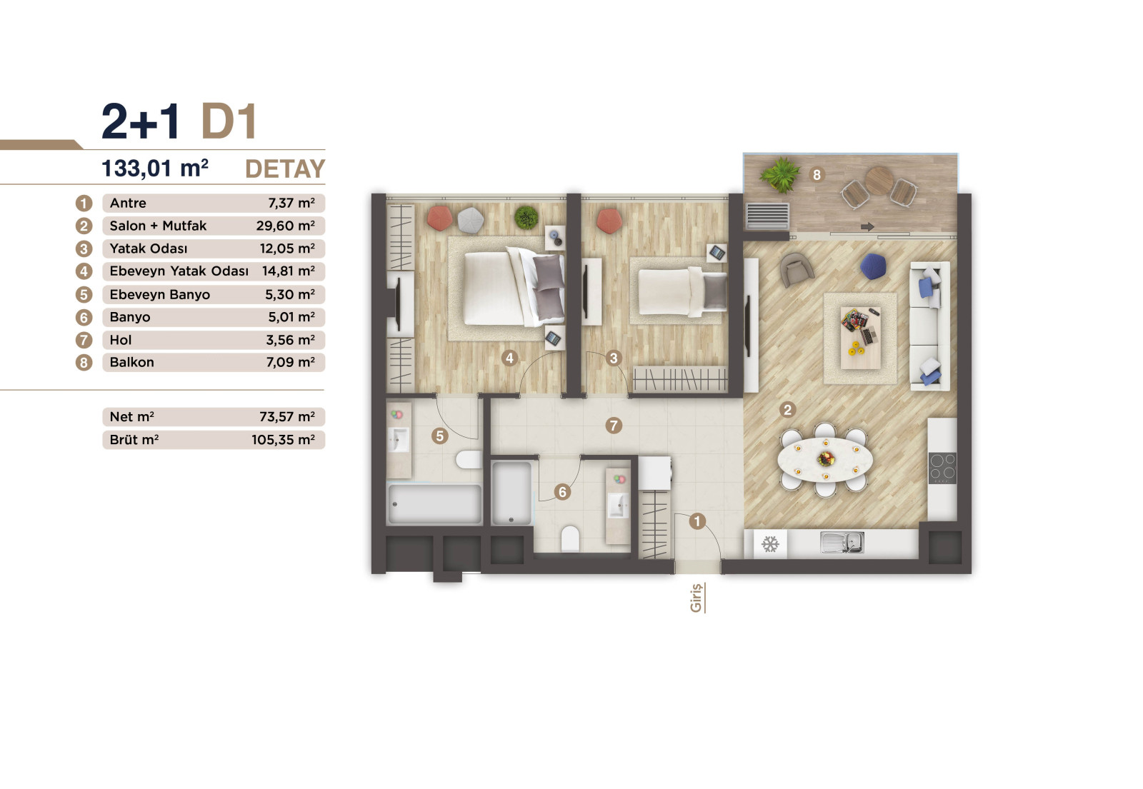Centrally Located Apartments in Konak, Izmir, Turkey - 106401